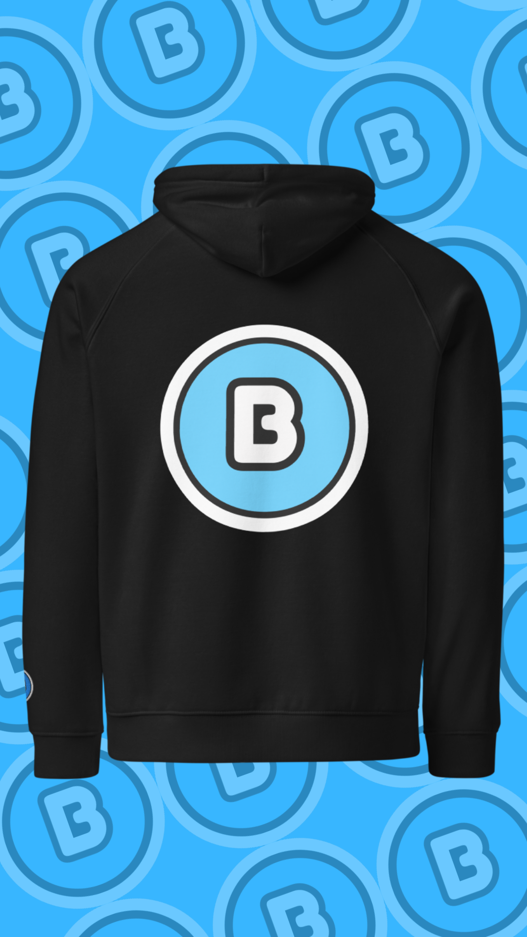 'Blue Dream' Black Hoodie